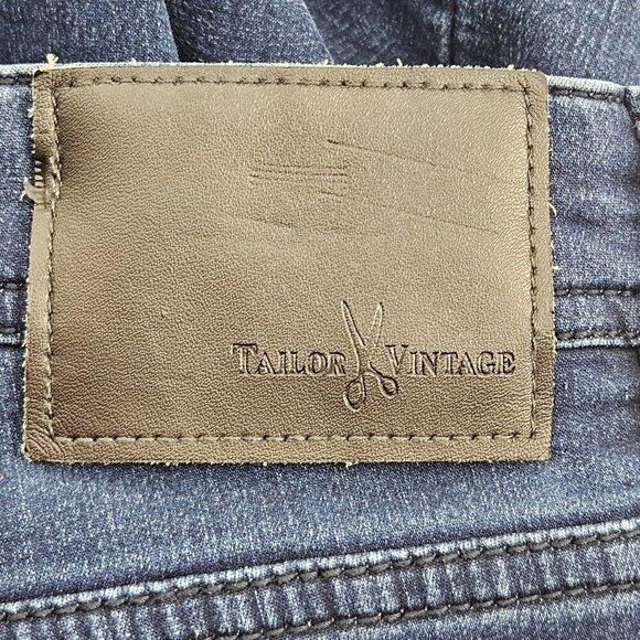 Tailor Vintage Westport Straight Comfort Stretch Waist Jeans Men’s Size 32x32 - Picture 3 of 9